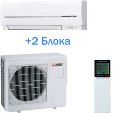 Мульти-сплит система Mitsubishi Electric MXZ-2D42VA+MSZ-SF20VA+MSZ-SF20VA   
